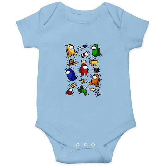 Discover Among Us Haring Baby Bodysuit