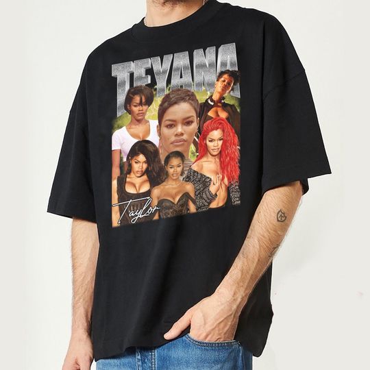 Discover Teyana Taylor Vintage T Shirt, Teyana Taylor 90s Graphic Tee
