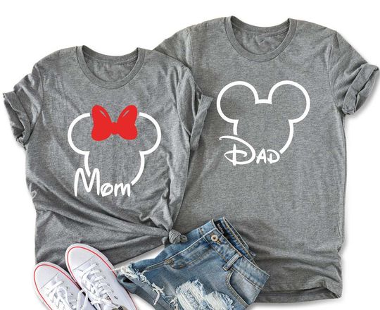 Discover Mickey And Minnie Couple Matching T Shirt