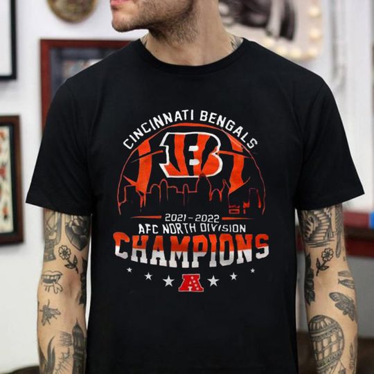 Discover Cincinnati Bengals AFC North Division Champions Shirt