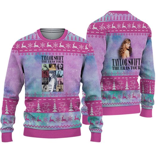 Discover Taylor Christmas 2023 Ugly Sweatshirt