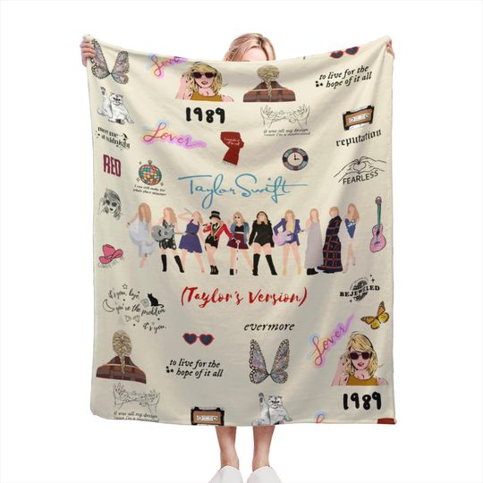 Discover Taylor Fleece Blanket, Taylor Flannel Blanket