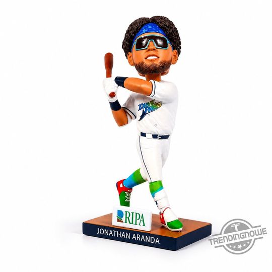 Jonathan Aranda Tampa Bay Rays 2026 Dashboard Bobblehead