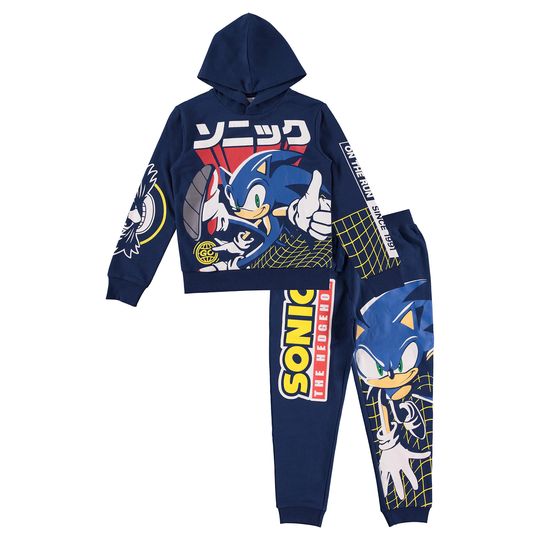 Boys Sonic Hoodie Joggers Sets