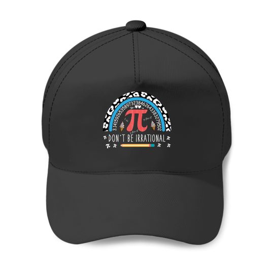 Pi Day 2024 Math Rainbow Symbol Teacher Happy Pi Pie Day Trends Gift Baseball Caps