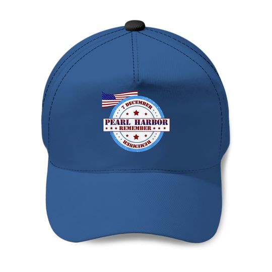 Pearl Harbor Remembrance Day Logo Baseball Caps