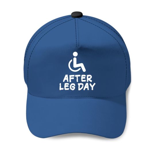 Leg Day Fitness Pumps Gift Idea Baseball Caps