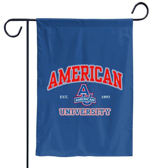 American University Garden Flags, College Garden Flags, American University