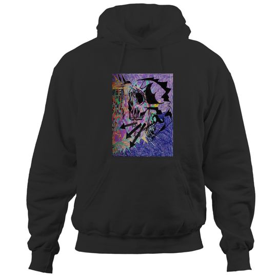 Static Thoughts Hoodies
