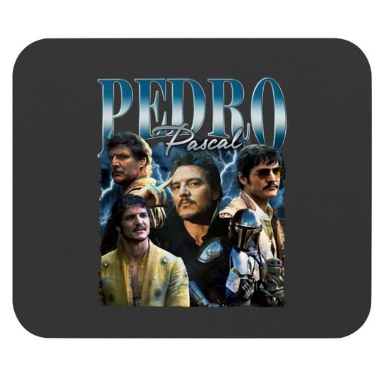 Pedro Pascal Mouse Pads- 90s Inspired Mouse Pads, Bootleg Actor Mouse Pads, Pedro Pascal Tour 2023