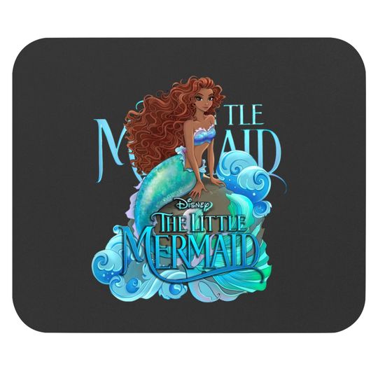 Little Mermaid Mouse Pads, Black Ariel Mouse Pads, Black Girl Magic Mouse Pads
