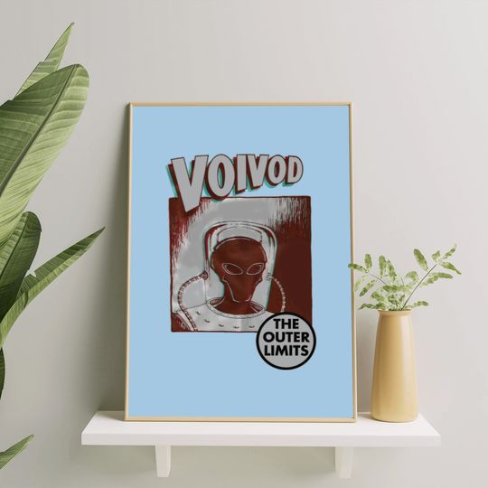New DTG printed  short sleeve  Poster Set - VOIVOD- Poster Set