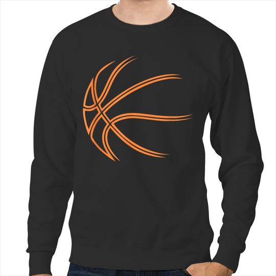Basketball Silhouette Bball Player Coach Sports Baller Gifts Trend Sweatshirts
