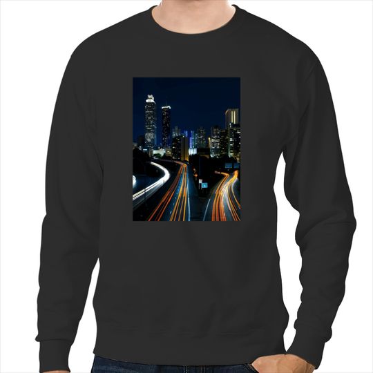 Night road Sweatshirts