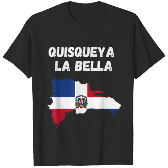 dominican republic flag country bandera repãºblica dominicana T-Shirts