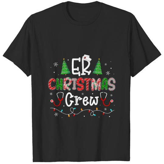 ER Christmas Crew Emergency Room ER Techs Secretary 27 T-Shirts