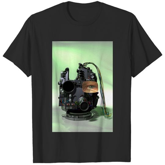 Abstract Robot Head T-Shirts