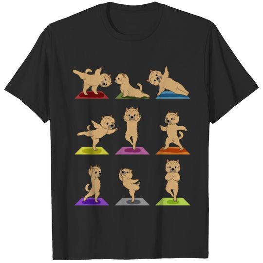 Yoga Mats Norwich Terrier Dog T-shirt