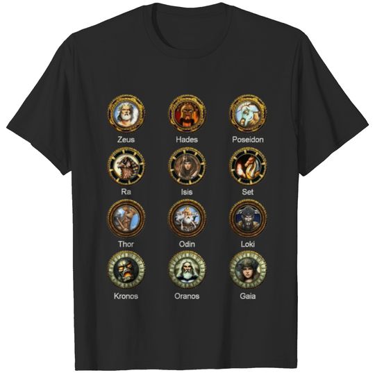 Age of Mythology major gods T-Shirts