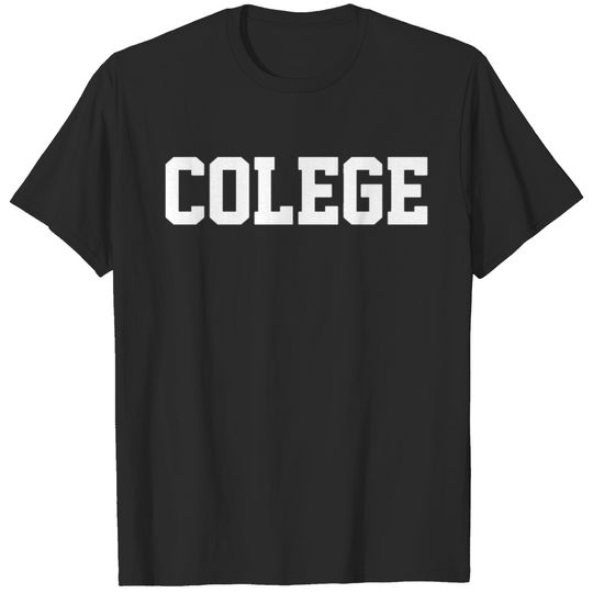 colege mispelled T-shirt