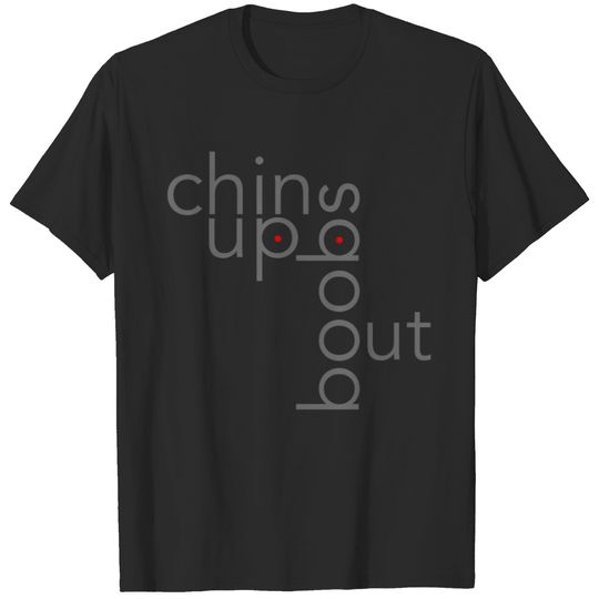 Women's ChinUpBoobsOut Long Sleeve Tshirt T-shirt