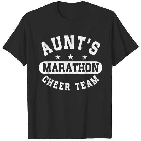 Aunts Marathon Cheer Team T-shirt