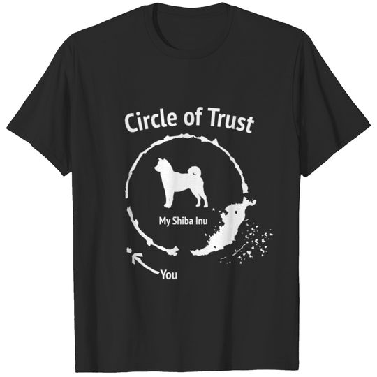 Funny Shiba Inu shirt - Circle of Trust T-shirt