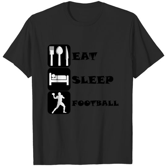 Eat Sleep Football T-shirt