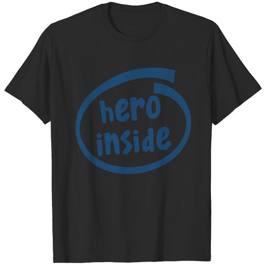 hero inside (1802C) T-shirt