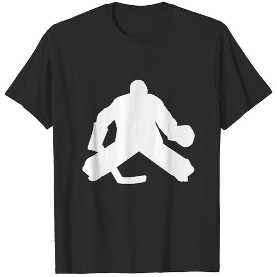 Hockey Goalie Silhouette T-shirt