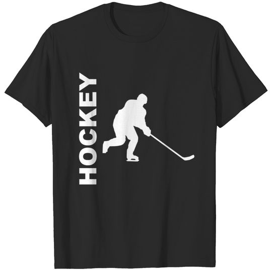 Hockey Player Silhouette T-shirt