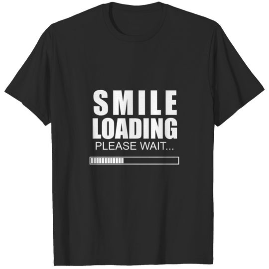 Smile loading T-shirt