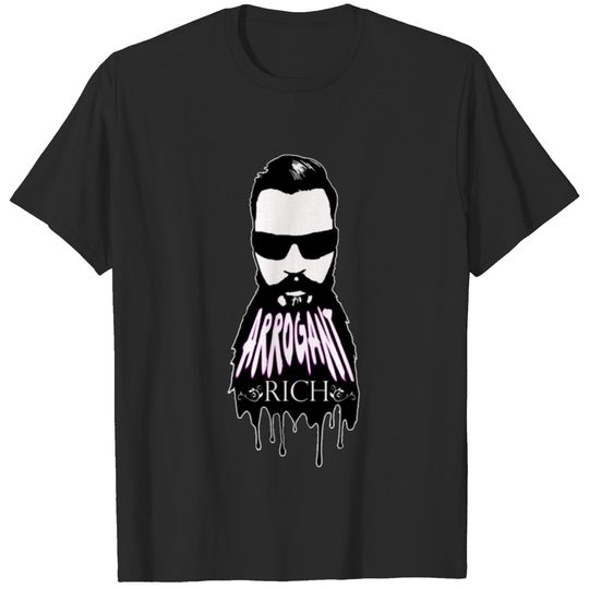 Arrogant Rich Urban Beard Brand T-shirt