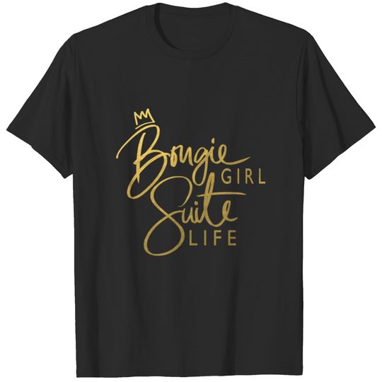 Bougie Girl Crown Tank - Bright/Gold T-shirt