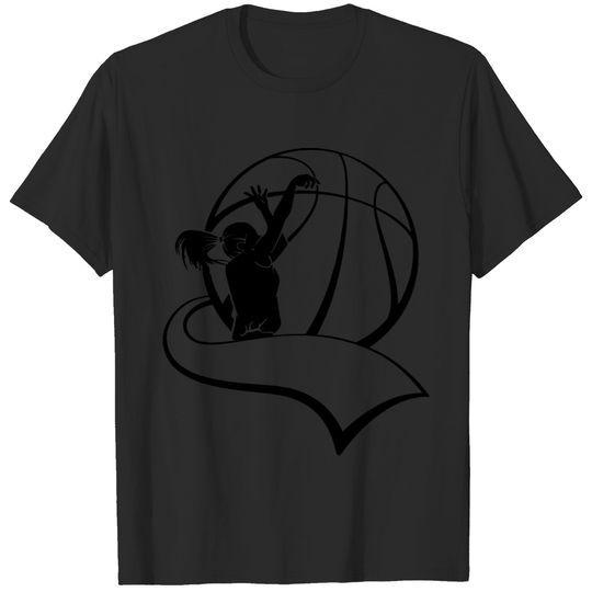 girls basketball T-shirt