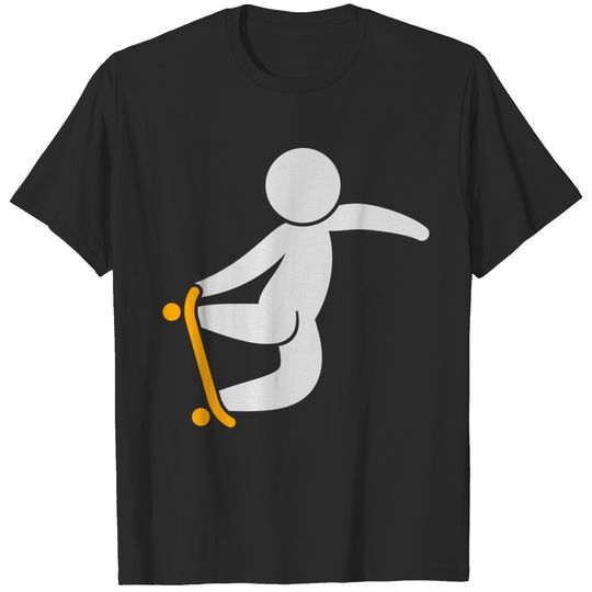 A Skateboarder Doing Tricks T-shirt