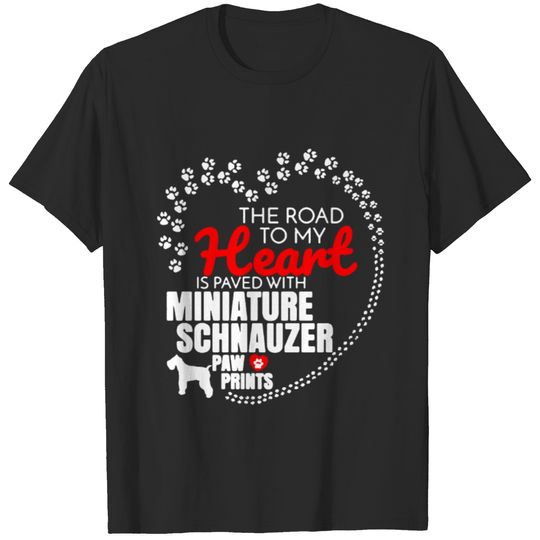 Miniature Schnauzer Dog Shirt T-shirt