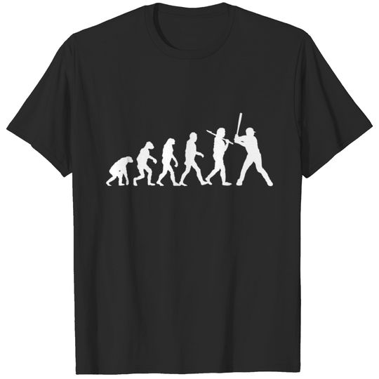Baseball Sport Evolution T-shirt