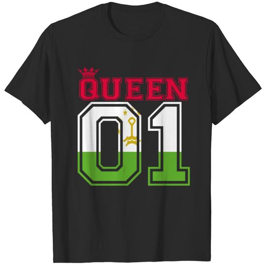 partner land queen 01 princess Tadschikistan T-shirt