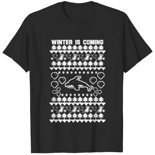 Dolphin Lover - Ugly Christmas Sweater T-shirt