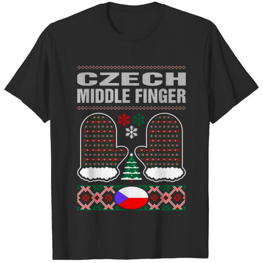 Czech Middle Finger T-shirt