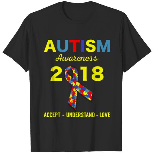 Autism T-Shirt Present Gift Birthday Funny Idea T-shirt