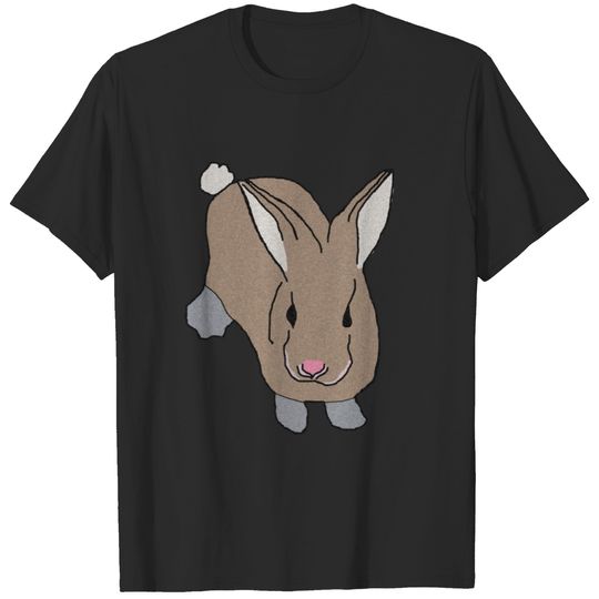 colorful rabbit T-shirt