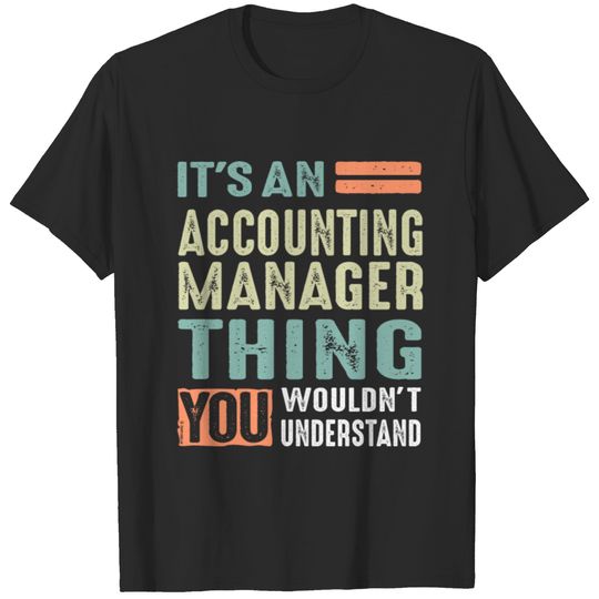 accounting_manager_14 T-shirt