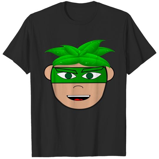 Kid with Green Mask T-shirt