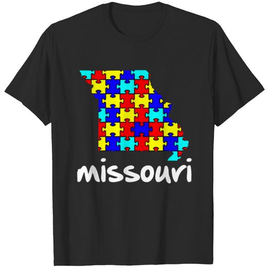 Missouri - Autism Awareness T-shirt