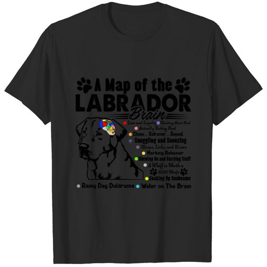 Map Of The Labrador Shirt T-shirt