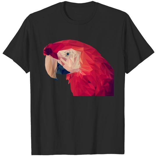 Red parrot T-shirt