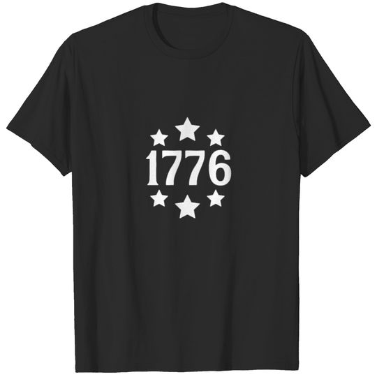 1776 Patriotic Fourth Of July Proud American T-shirt