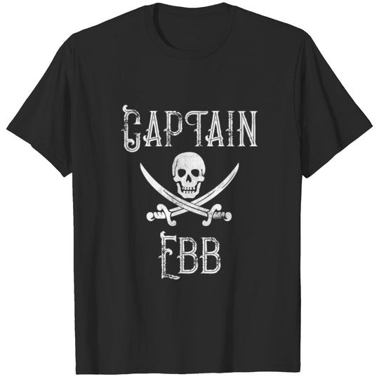 Personalized Captain Ebb Shirt Vintage Pirates Shirt Personal Name Pirate TShirt T-shirt